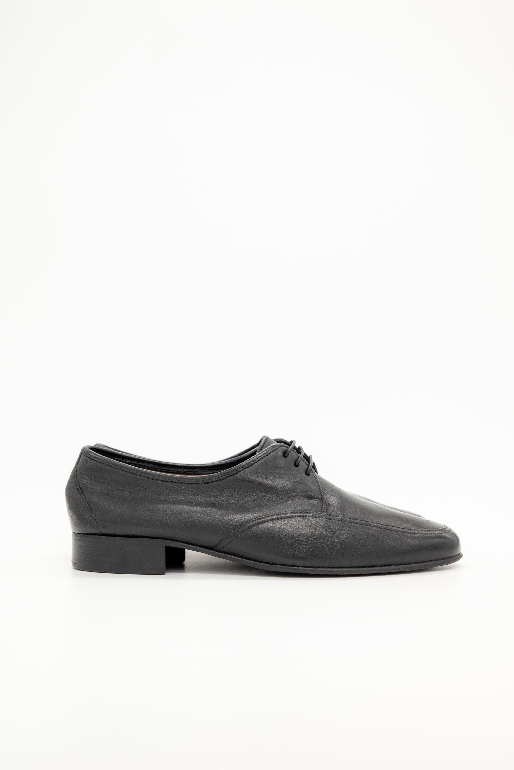 BALLY - Black Derby Shoes – Trolet