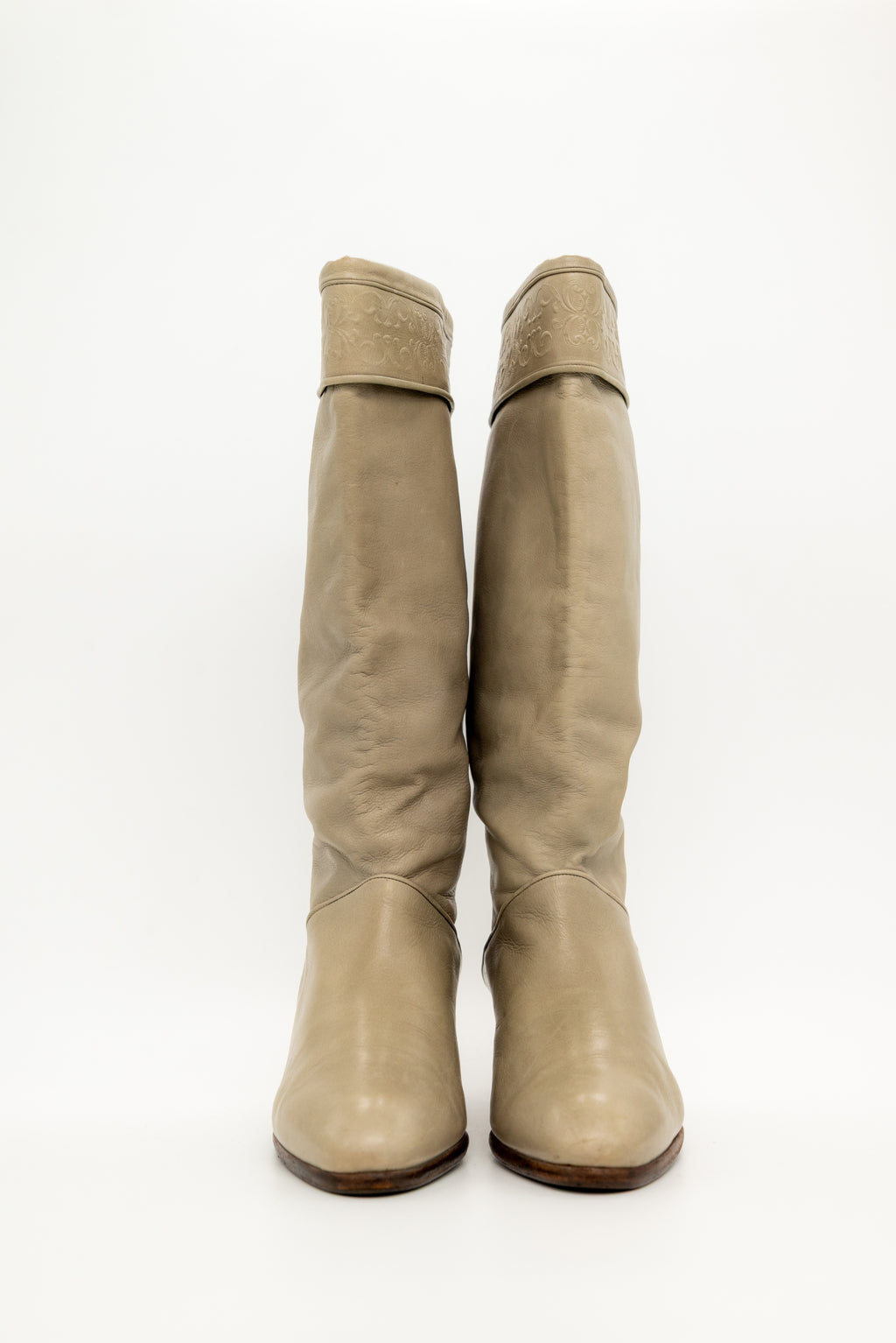 VOLTAN - Western Boot Beige