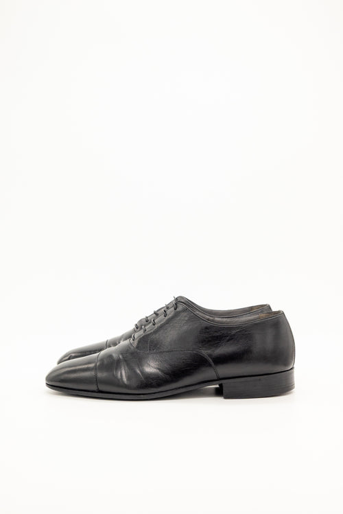 CELINE - Black oxfords