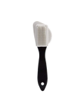 Double-sided suede brush
