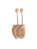 Wooden shoe trees with spring