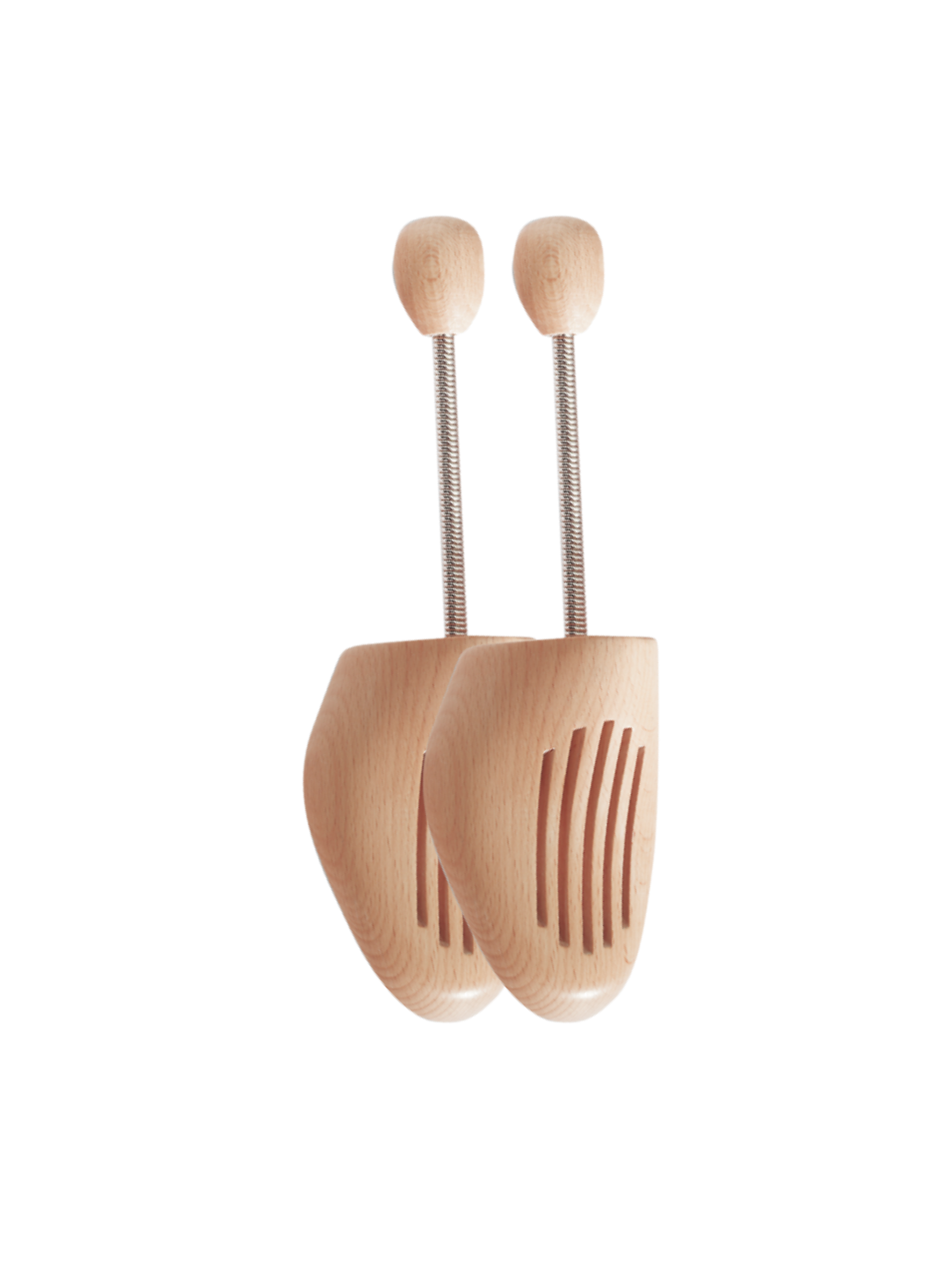 Embauchoirs en bois avec ressort