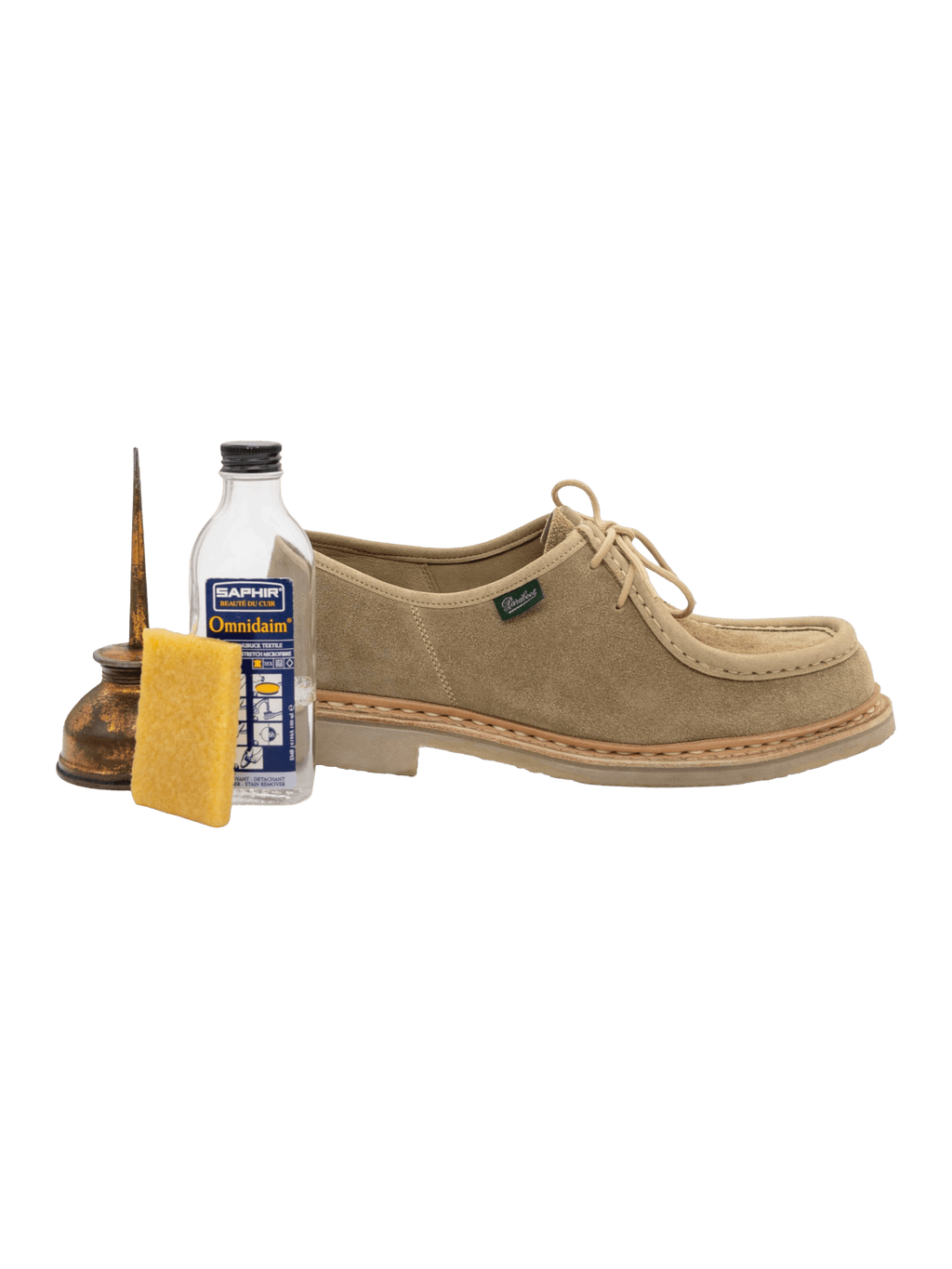 Nettoyage chaussures en daim basses