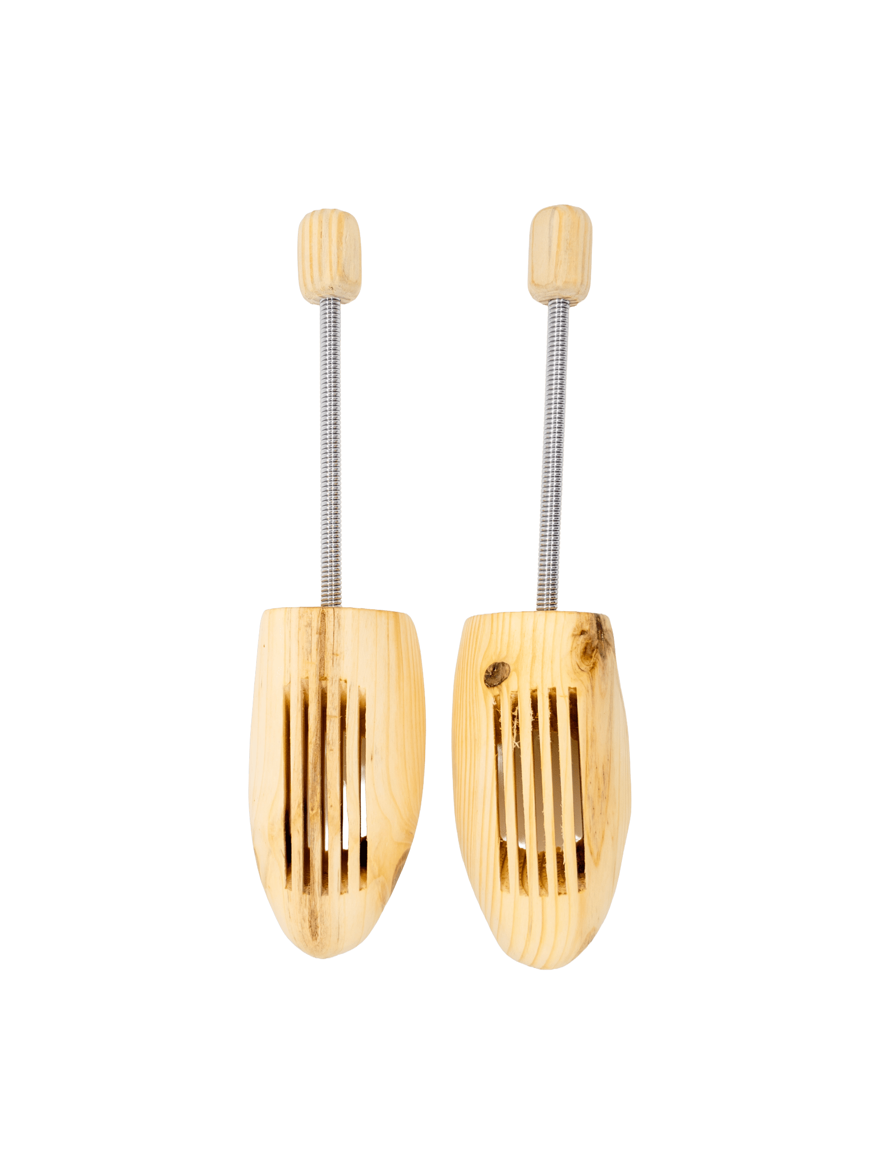 Embauchoirs en bois avec ressort