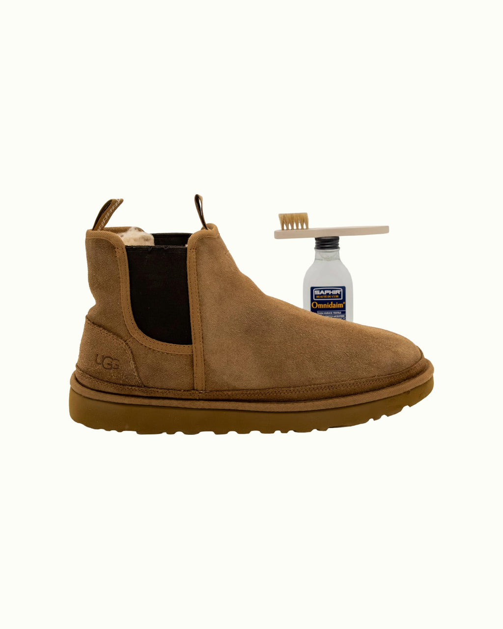 Nettoyage chaussures en daim basses