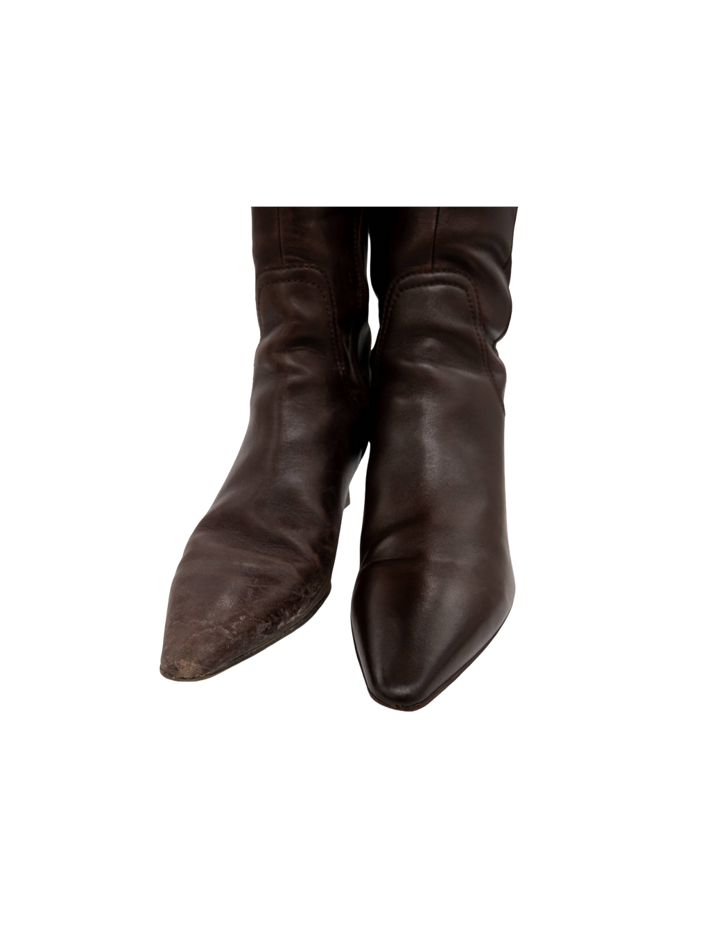 Nettoyage du sel sur les chaussures en cuir